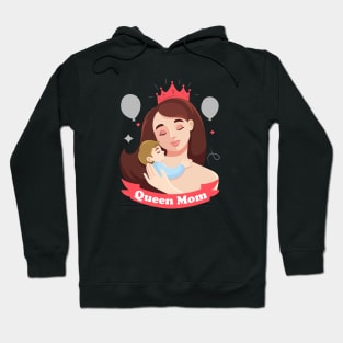 Queen Mom Happy International Mother's Day 2022 Hoodie